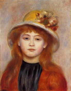 皮埃爾 奧古斯特 雷諾阿 Woman Wearing a Hat 皮埃爾 奧古斯特 雷諾阿 Woman Wearing a Hat